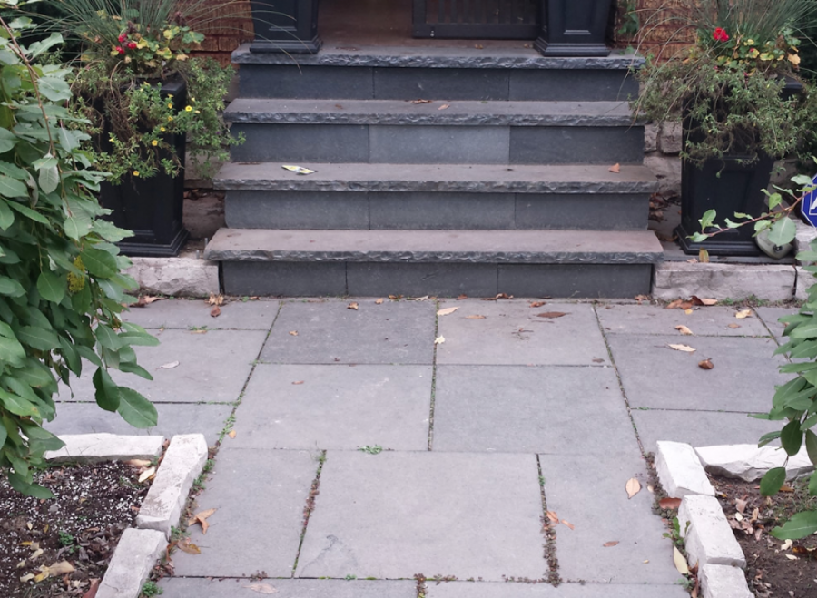 Black Limestone Treads