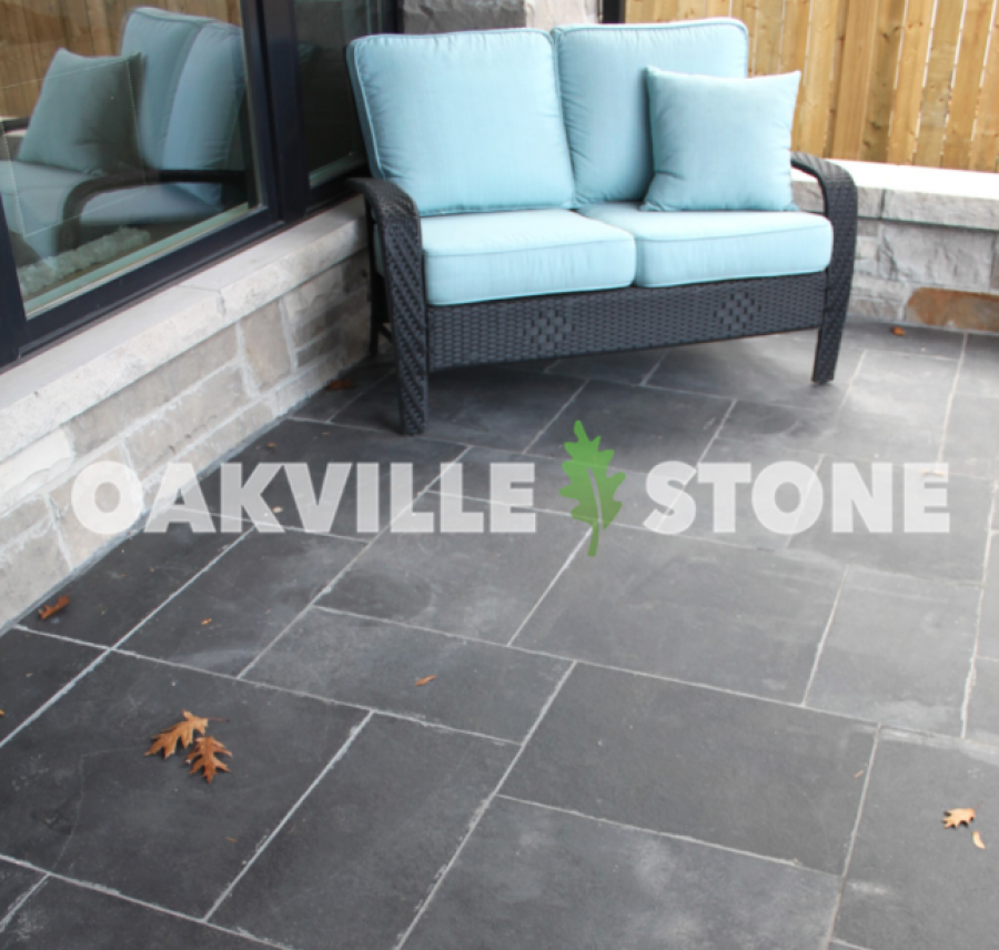 Black Limestone Paving